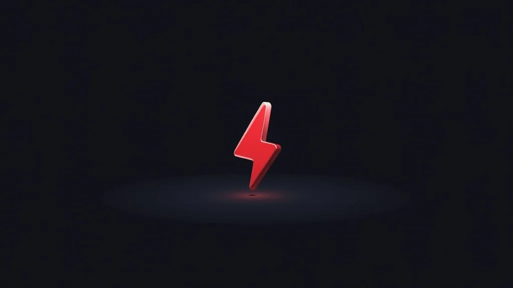 Crvena neon munja na crnoj pozadini simbolizuje bržinu i energiju digitalnog marketinga u Srbiji