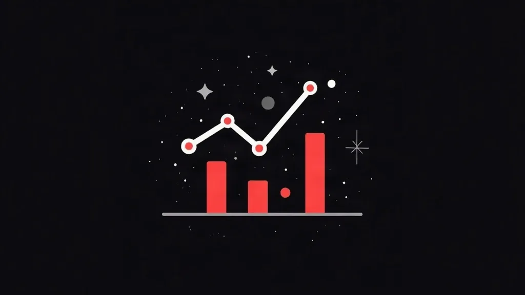 Grafikon i linijski dijagram pokazuju rast poslovanja i analizu podataka za SEO optimizaciju