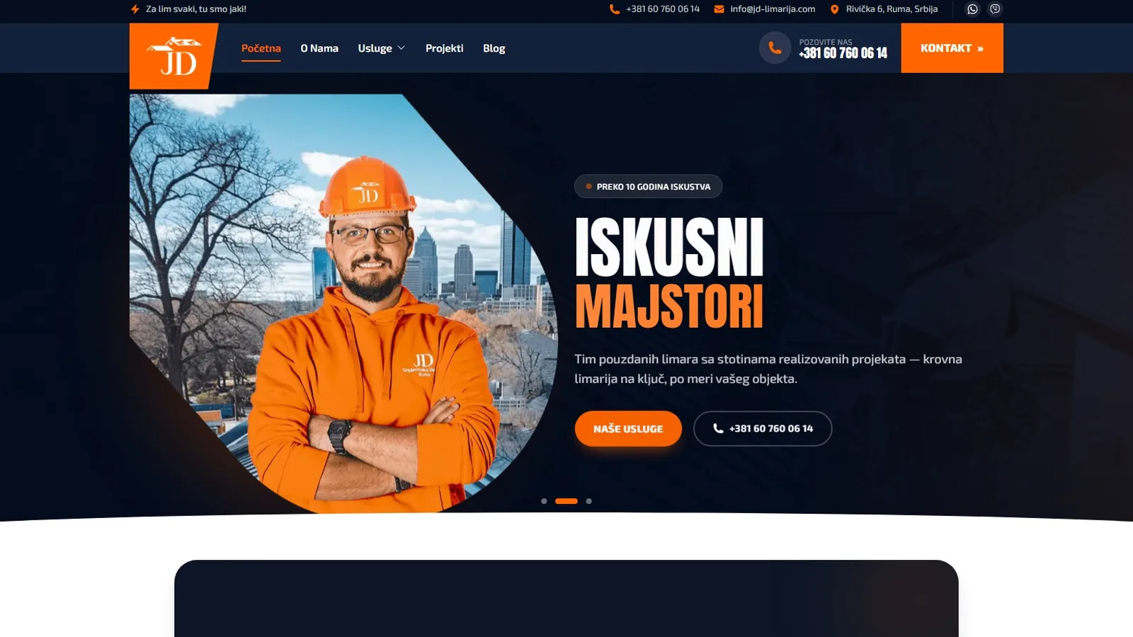 JD Limarija - Digitalna transformacija građevinske limarije